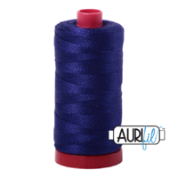 Aurifil 12wt Cotton Mako' 325m Spool - 1200 - Blue Violet