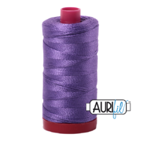 Aurifil 12wt Cotton Mako' 325m Spool - 1243 - Dusty Lavender