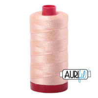 Aurifil 12wt Cotton Mako' 325m Spool - 2205 - Apricot