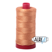 Aurifil 12wt Cotton Mako' 325m Spool - 2210 - Caramel