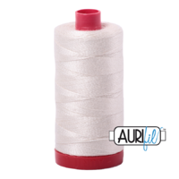 Aurifil 12wt Cotton Mako' 325m Spool - 2311 - Muslin
