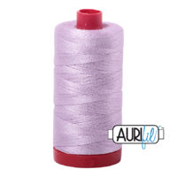 Aurifil 12wt Cotton Mako' 325m Spool - 2510 - Light Lilac