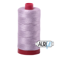 Aurifil 12wt Cotton Mako' 325m Spool - 2562 - Lilac