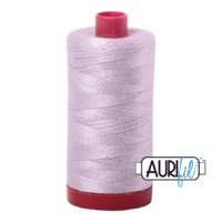 Aurifil 12wt Cotton Mako' 325m Spool - 2564 - Pale Lilac