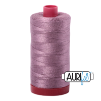 Aurifil 12wt Cotton Mako' 325m Spool - 2566 - Wisteria