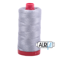 Aurifil 12wt Cotton Mako' 325m Spool - 2606 - Mist