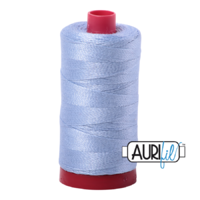 Aurifil 12wt Cotton Mako' 325m Spool - 2770 - Very Light Delft
