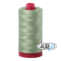 Aurifil 12wt Cotton Mako' 325m Spool - 2840 - Loden Green