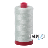 Aurifil 12wt Cotton Mako' 325m Spool - 2912 - Platinum