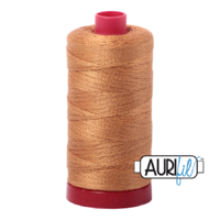 Aurifil 12wt Cotton Mako' 325m Spool - 2930 - Golden Toast