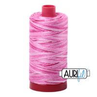 Aurifil 12wt Cotton Mako' 325m Spool - 4660 - Pink Taffy
