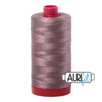 Aurifil 12wt Cotton Mako' 325m Spool - 6731 - Tiramisu