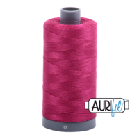 Aurifil 28wt Cotton Mako' 750m Spool - 1100 - Red Plum