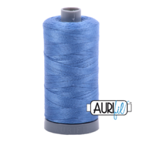Aurifil 28wt Cotton Mako' 750m Spool - 1128 - Light Blue Violet