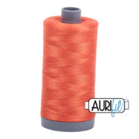 Aurifil 28wt Cotton Mako' 750m Spool - 1154 - Dusty Orange