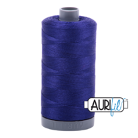 Aurifil 28wt Cotton Mako' 750m Spool - 1200 - Blue Violet