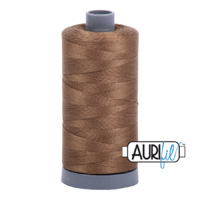 Aurifil 28wt Cotton Mako' 750m Spool - 1318 - Dark Sandstone