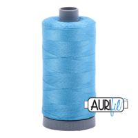 Aurifil 28wt Cotton Mako' 750m Spool - 1320 - Bright Teal