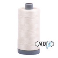 Aurifil 28wt Cotton Mako' 750m Spool - 2026 - Chalk