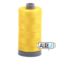 Aurifil 28wt Cotton Mako' 750m Spool - 2120 - Canary