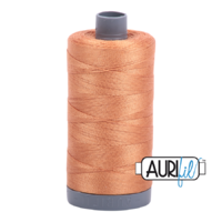 Aurifil 28wt Cotton Mako' 750m Spool - 2210 - Caramel
