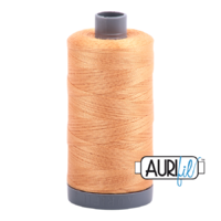 Aurifil 28wt Cotton Mako' 750m Spool - 2214 - Golden Honey