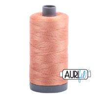 Aurifil 28wt Cotton Mako' 750m Spool - 2215 - Peach