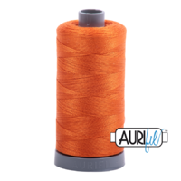 Aurifil 28wt Cotton Mako' 750m Spool - 2235 - Orange