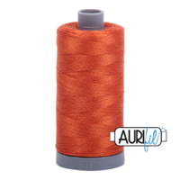 Aurifil 28wt Cotton Mako' 750m Spool - 2240 - Rusty Orange