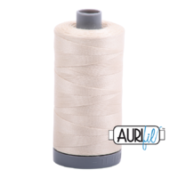 Aurifil 28wt Cotton Mako' 750m Spool - 2310 - Light Beige