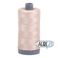 Aurifil 28wt Cotton Mako' 750m Spool - 2312 - Ermine