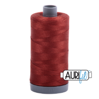 Aurifil 28wt Cotton Mako' 750m Spool - 2355 - Rust