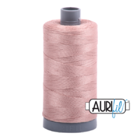 Aurifil 28wt Cotton Mako' 750m Spool - 2375 - Light Antique Blush