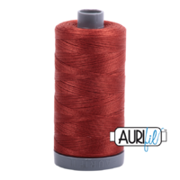 Aurifil 28wt Cotton Mako' 750m Spool - 2385 - Terracotta