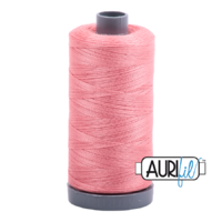 Aurifil 28wt Cotton Mako' 750m Spool - 2435 - Peachy Pink