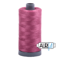 Aurifil 28wt Cotton Mako' 750m Spool - 2450 - Rose