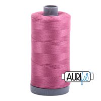 Aurifil 28wt Cotton Mako' 750m Spool - 2452 - Dusty Rose