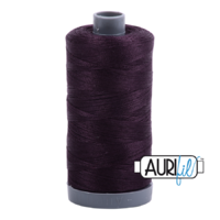 Aurifil 28wt Cotton Mako' 750m Spool - 2570 - Aubergine