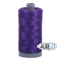 Aurifil 28wt Cotton Mako' 750m Spool - 2582 - Dark Violet