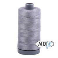 Aurifil 28wt Cotton Mako' 750m Spool - 2605 - Grey
