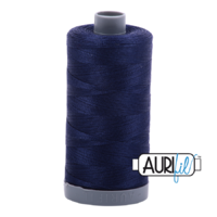 Aurifil 28wt Cotton Mako' 750m Spool - 2745 - Midnight