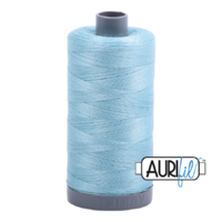 Aurifil 28wt Cotton Mako' 750m Spool - 2805 - Light Grey Turquoise