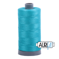 Aurifil 28wt Cotton Mako' 750m Spool - 2810 - Turquoise