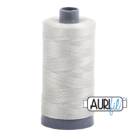 Aurifil 28wt Cotton Mako' 750m Spool - 2843 - Light Grey Green