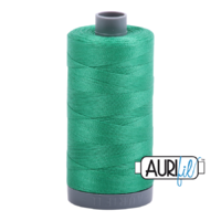 Aurifil 28wt Cotton Mako' 750m Spool - 2865 - Emerald