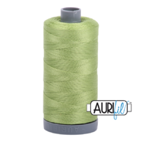 Aurifil 28wt Cotton Mako' 750m Spool - 2882 - Light Green