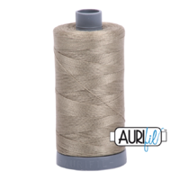 Aurifil 28wt Cotton Mako' 750m Spool - 2900 - Light Kakhy Green