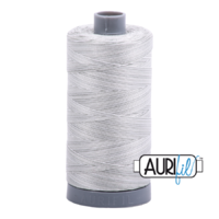 Aurifil 28wt Cotton Mako' 750m Spool - 4060 - Silver Moon