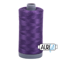 Aurifil 28wt Cotton Mako' 750m Spool - 4225 - Eggplant