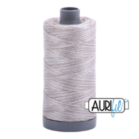 Aurifil 28wt Cotton Mako' 750m Spool - 4670 - Silver Fox